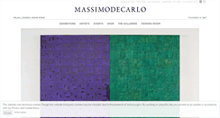 Desktop Screenshot of massimodecarlo.com